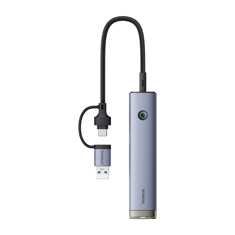 هب بيسوس ألترا جوي 4 منافذ AIR، RJ45 / يو إس بي-C / USB / باللون الرمادي الفضائي