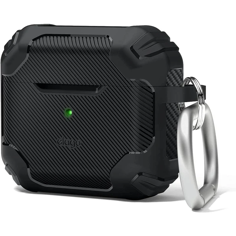 Elago Airpods 3 Solid Armor Case - (Warehouse Packed) - Black