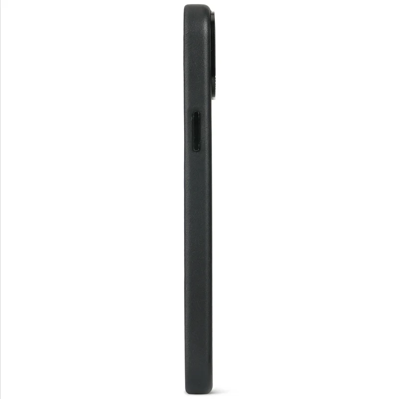 Decoded Iphone 15 Pro Leather Magsafe Case - Black