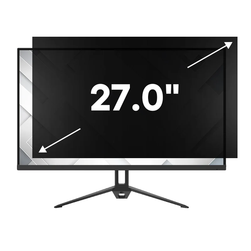 فلتر خصوصية لأجهزة الكمبيوتر المحمول وشاشات LCD، مقاس 27 بوصة
