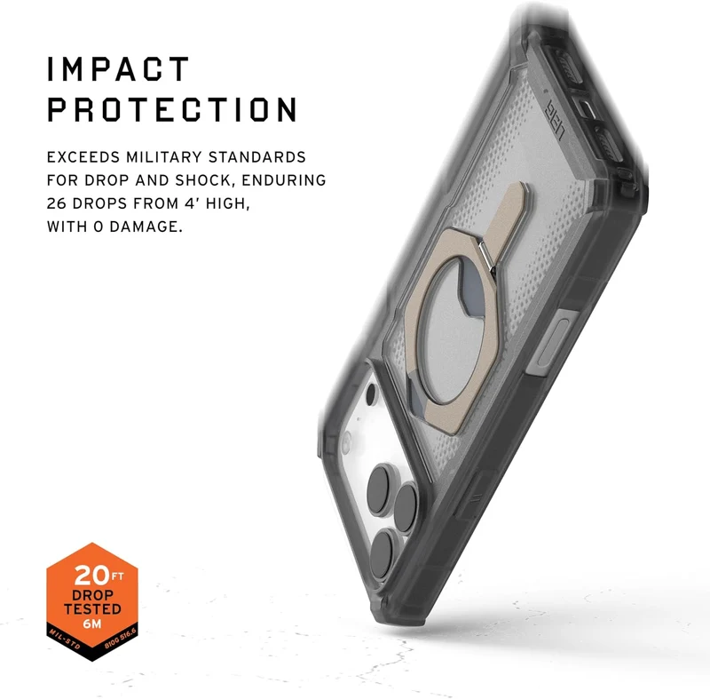 UAG Apple iPhone 18 Pro Max / Apple iPhone 17 Pro Max Plasma Xte Magsafe Case - Ash/Titanium