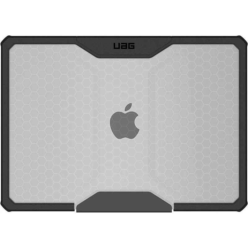 UAG Macbook Air 13" M2/M3/M4 (2022-) Plyo Case - Ice/Black