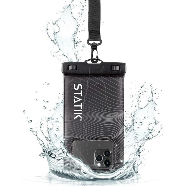 Statik Marcase Floating Waterproof Phone Pouch Case - Black