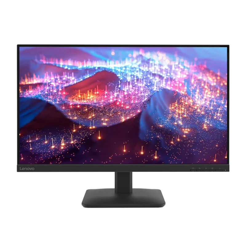 شاشة لينوفو L27-4e، مقاس 27.0 بوصة، FHD، 4 مللي ثانية، 100 هرتز، D-Sub، HDMI 1.4، رافن بلاك، ضمان 3 سنوات