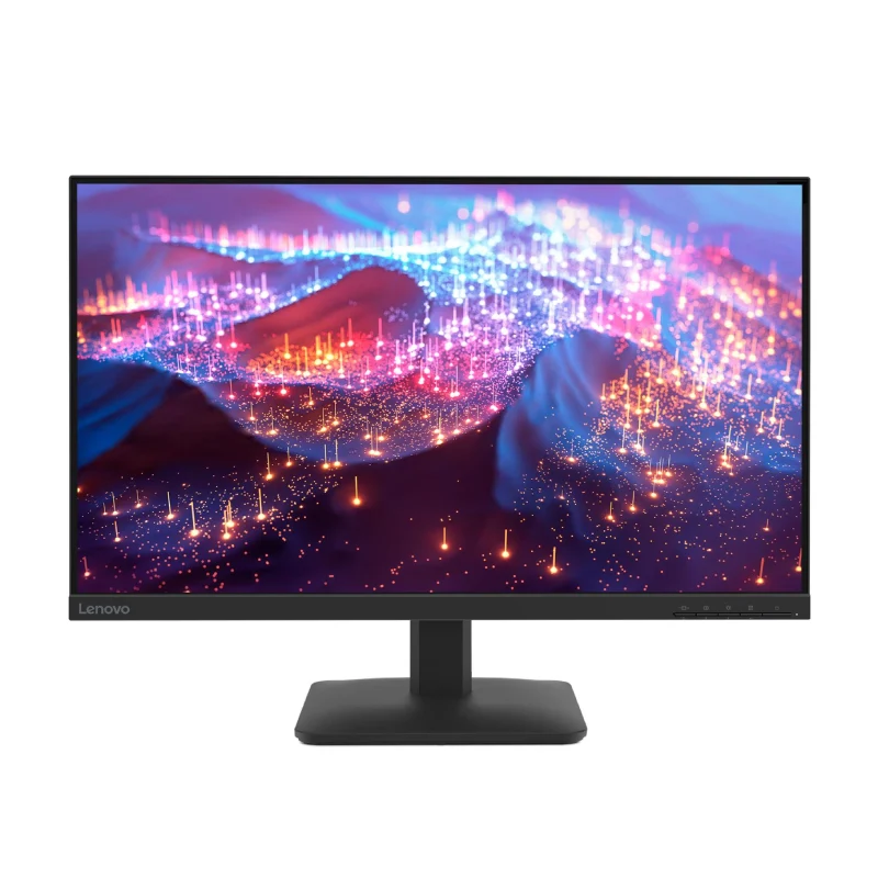 شاشة لينوفو L27-4e، مقاس 27.0 بوصة، FHD، 4 مللي ثانية، 100 هرتز، D-Sub، HDMI 1.4، رافن بلاك، ضمان 3 سنوات