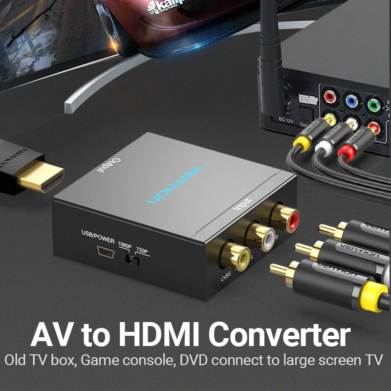 Vention RCA to HDMI Converter - Black