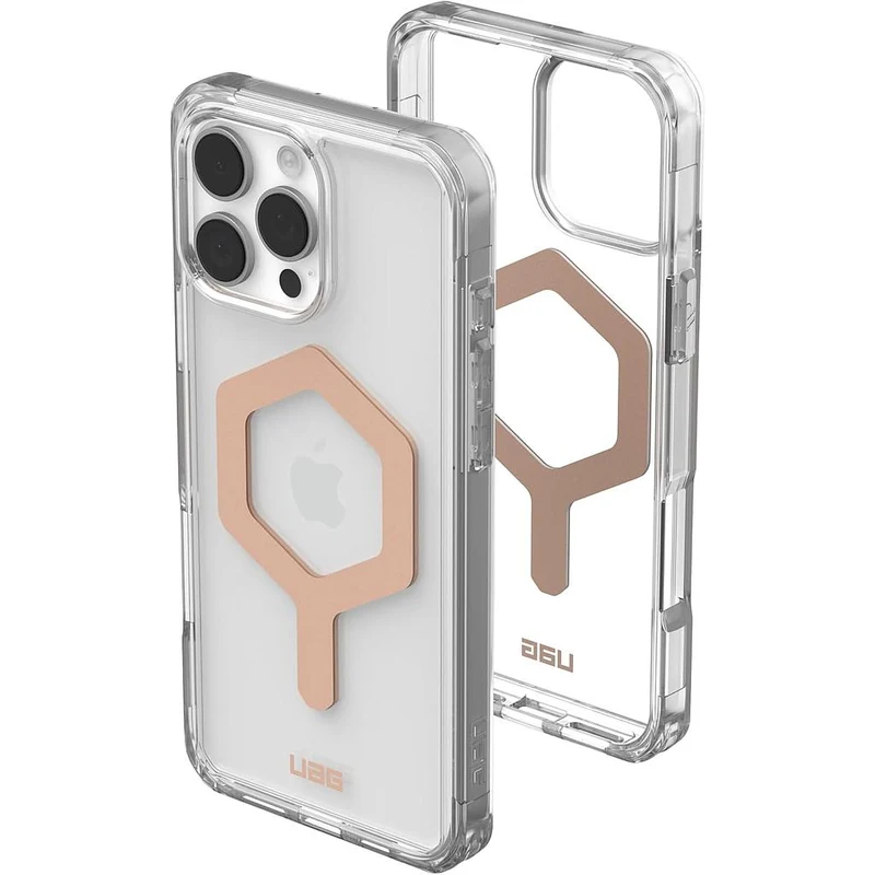 UAG iPhone 16 Pro Max Magsafe Plyo Case - Ice/Rose Gold