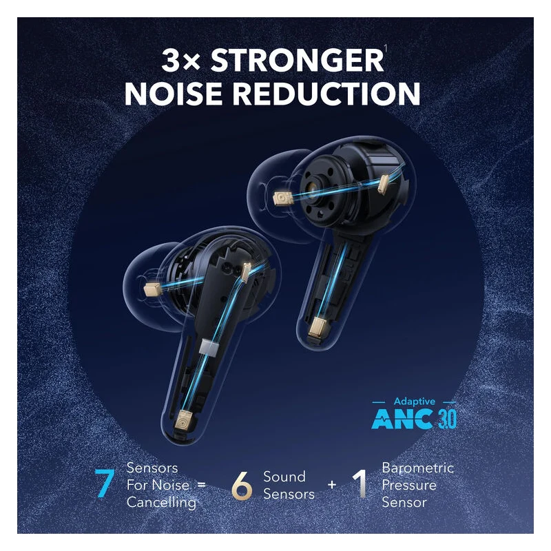 Anker Soundcore Liberty 4 Pro Noise-Canceling Earbuds - In-Ear / Bluetooth 5.3 / White