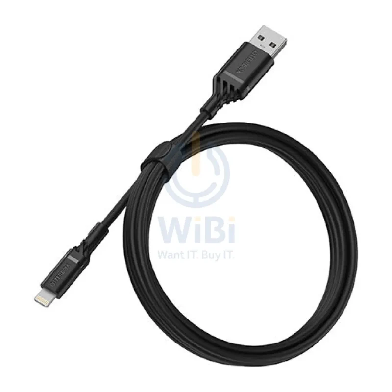 OtterBox Lightning to USB-A Cable – Standard 2 Meter - Black