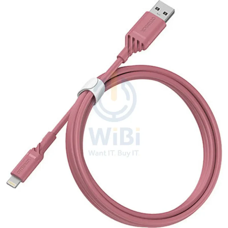 OtterBox Lightning to USB-A Cable – Standard 1 Meter - Matte Pink - (Warehouse Packed)