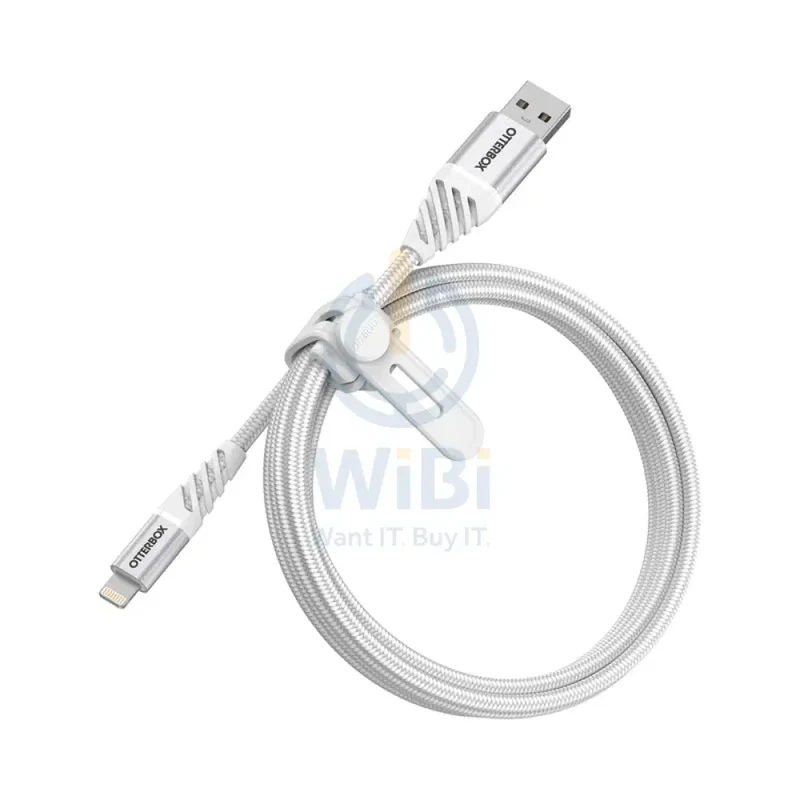 OtterBox Lightning To USB-A Premium Cable - Lightning / USB-A / 2 Meters / White - (Warehouse Packed)