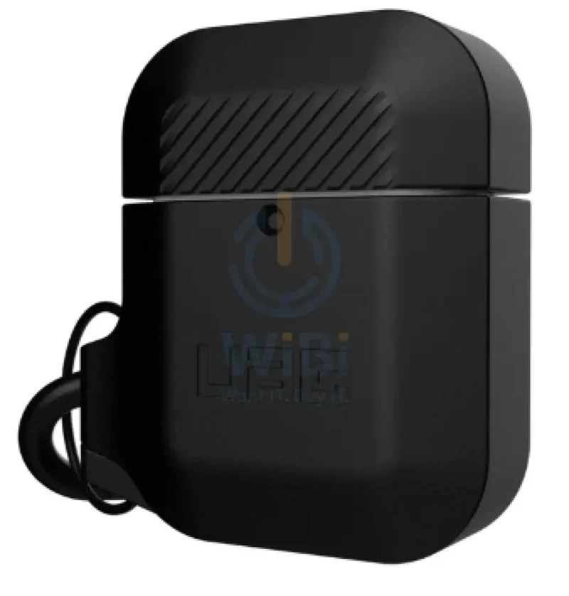 UAG Apple Airpods 1&2 Silicone Case - Black/Black - (Warehouse Packed)