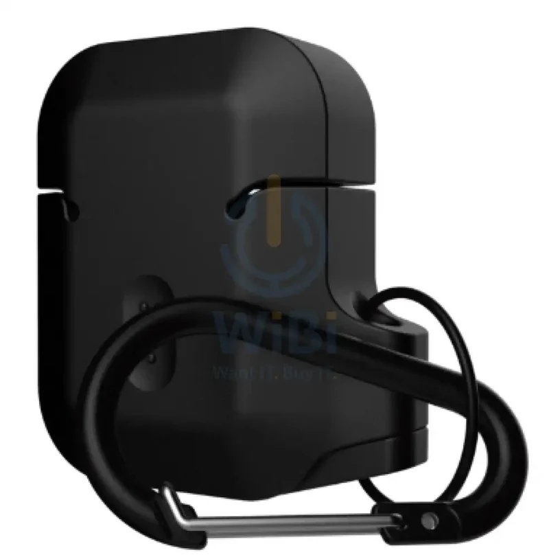 UAG Apple Airpods 1&2 Silicone Case - Black/Black - (Warehouse Packed)