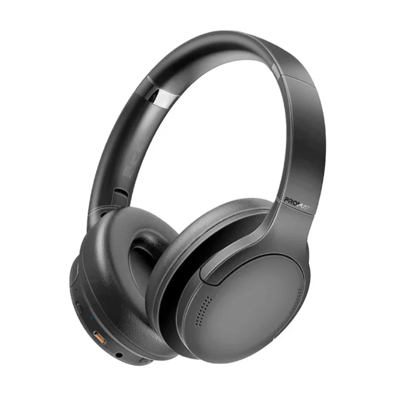 PROMATE LaBoca-Pro High Fidelity Over-Ear Wireless Headphones - 300mAh / Black