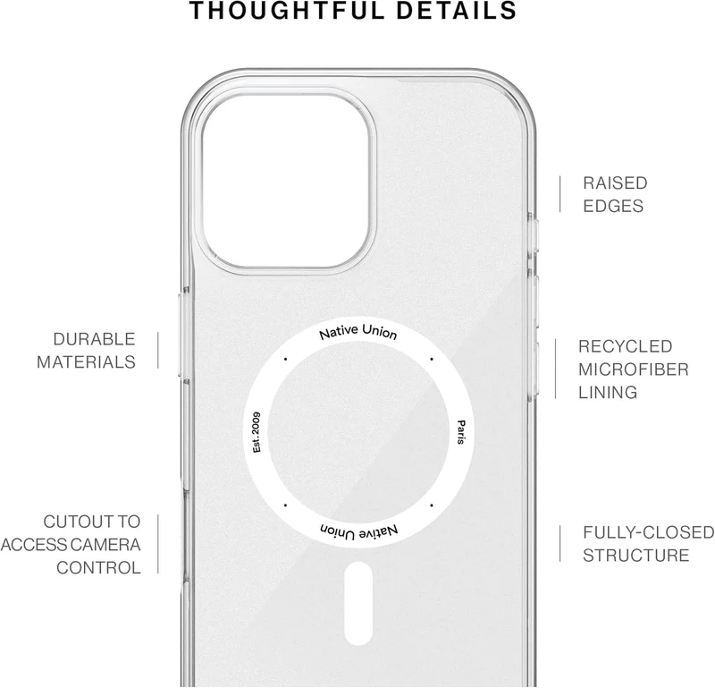 Native Union iPhone 16 Pro Max (Re) Clear Case