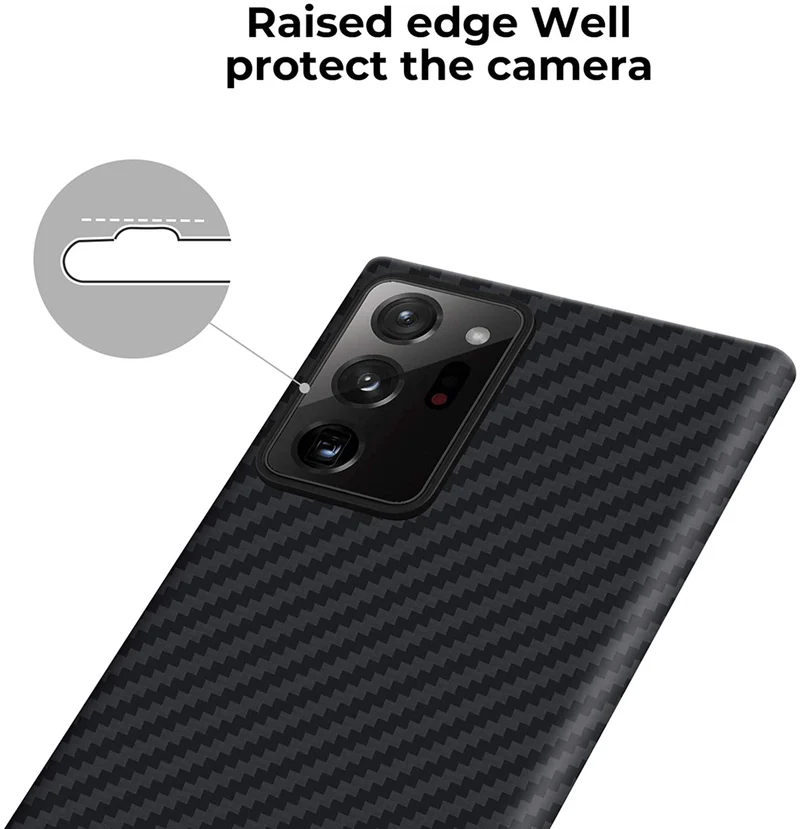 Pitaka Magez Case For Samsung Galaxy Note 20 Ultra - Karbon - Black/Grey Twill