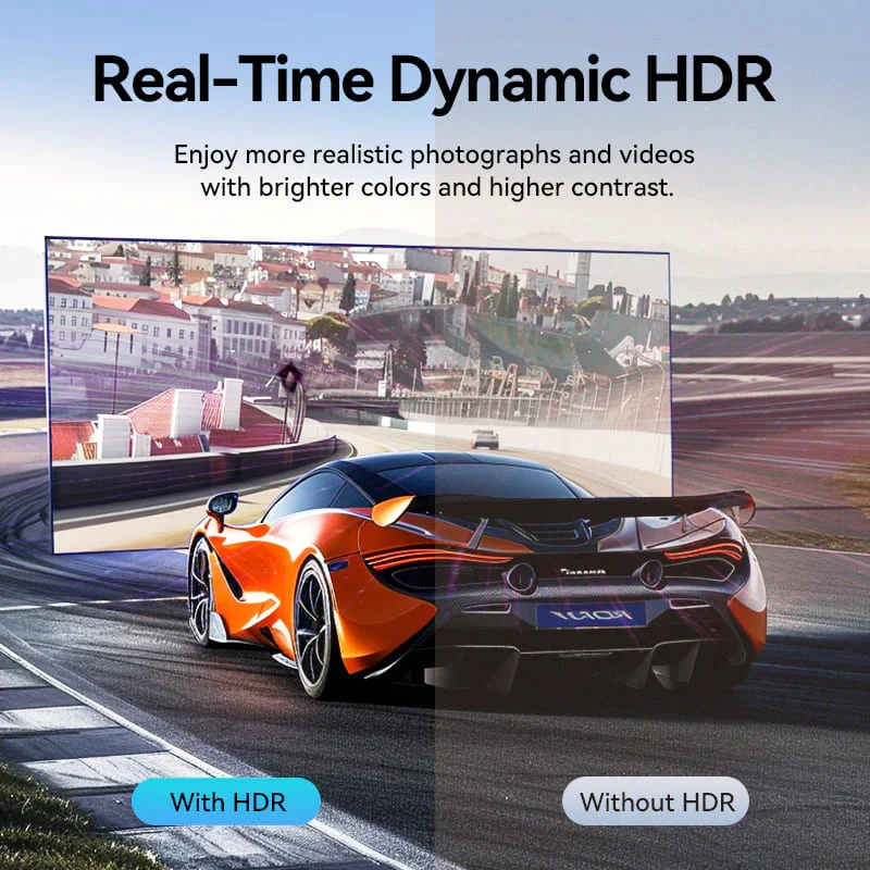 كابل فينشن يو إس بي C إلى ديسبلاي بورت - 8K / بطول 2 متر / أسود