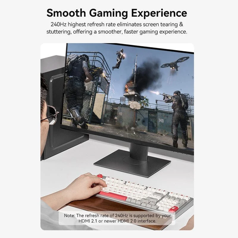 كابل فينشن إتش دي إم آي إلى ديسبلاي بورت - 4K / بطول 1.5 متر / أسود