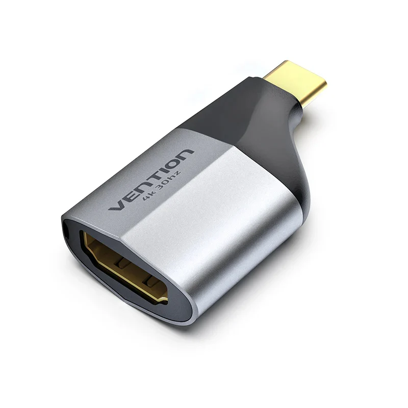 محول فينشن من USB-C إلى HDMI - رمادي