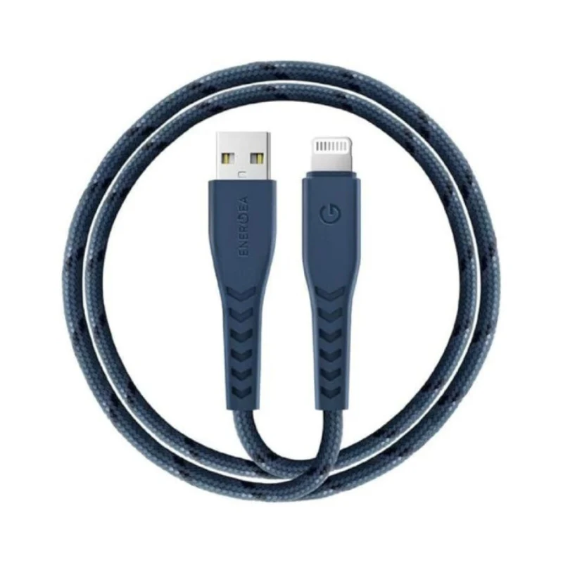 Energea Nyloflex Cable, Charge And Sync Tough Lightning C89 Mfi 1.5M – Blue