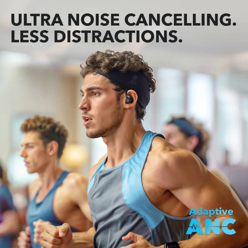 Anker Soundcore Sport X20 Earbuds with Hook - In-Ear / Bluetooth 5.3 / Black