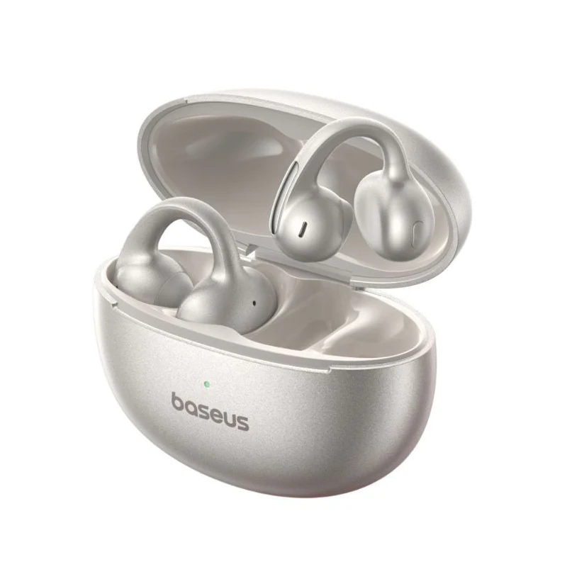Baseus Bowie MC1 Pro Open-Ear TWS Earbuds - Wireless / Galaxy Natural Titanium