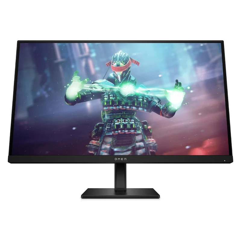 شاشة ألعاب إتش بي أومن 27k - حجم 27 بوصة 4K UHD / 1 مللي ثانية / 144 هرتز / ديسبلاي بورت 1.4 / إتش دي إم آي 2.0