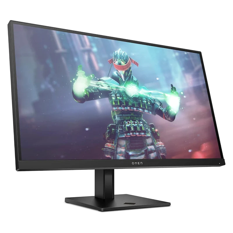 شاشة ألعاب إتش بي أومن 27k - حجم 27 بوصة 4K UHD / 1 مللي ثانية / 144 هرتز / ديسبلاي بورت 1.4 / إتش دي إم آي 2.0