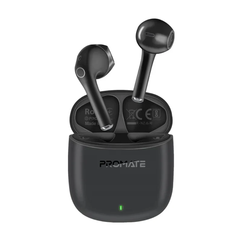 PROMATE Lima ENC TWS Wireless Earbuds - Bluetooth / 300mAh / Black