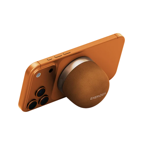 Energea MagAudio Go Portable Magsafe Speaker With Lanyard - Orange