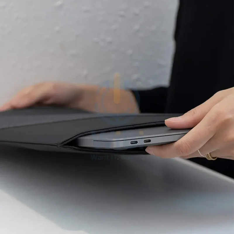 Native Union Stow Slim Sleeve for MacBook 15"/16" - Slate - (Warehouse Packed)