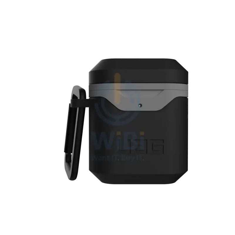 UAG Apple Airpods Gen 1& 2 Hard Case V2 - Black/Grey - Gray - (Warehouse Packed)
