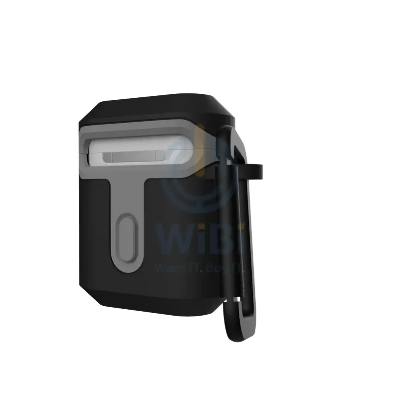 UAG Apple Airpods Gen 1& 2 Hard Case V2 - Black/Grey - Gray - (Warehouse Packed)