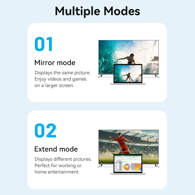 كابل فينشن مايكرو إتش دي إم آي - 4K / بطول 1.5 متر / أسود