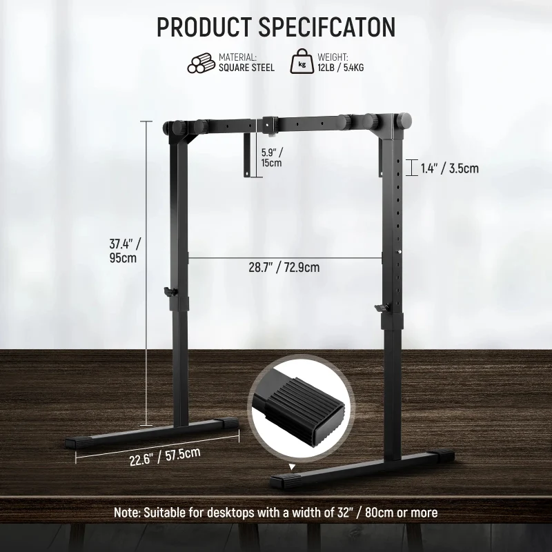 NEEWER ST200 Overhead Camera Mount Rig with Arca Type QR Plate - Black