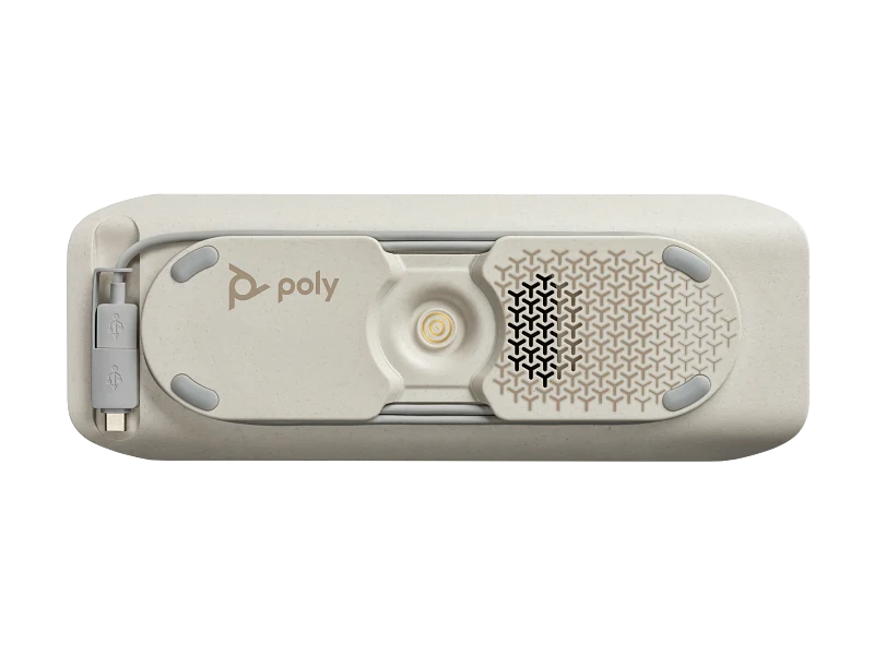 HP Poly Sync 40 Speakerphone - USB-A / USB-C / Silver