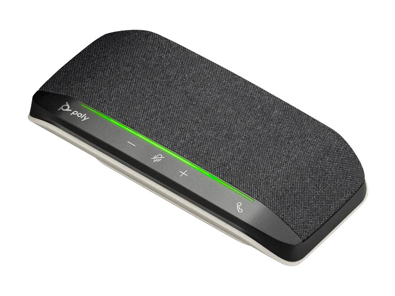 HP Poly Sync 10 Speakerphone - USB-A / USB-C / Silver