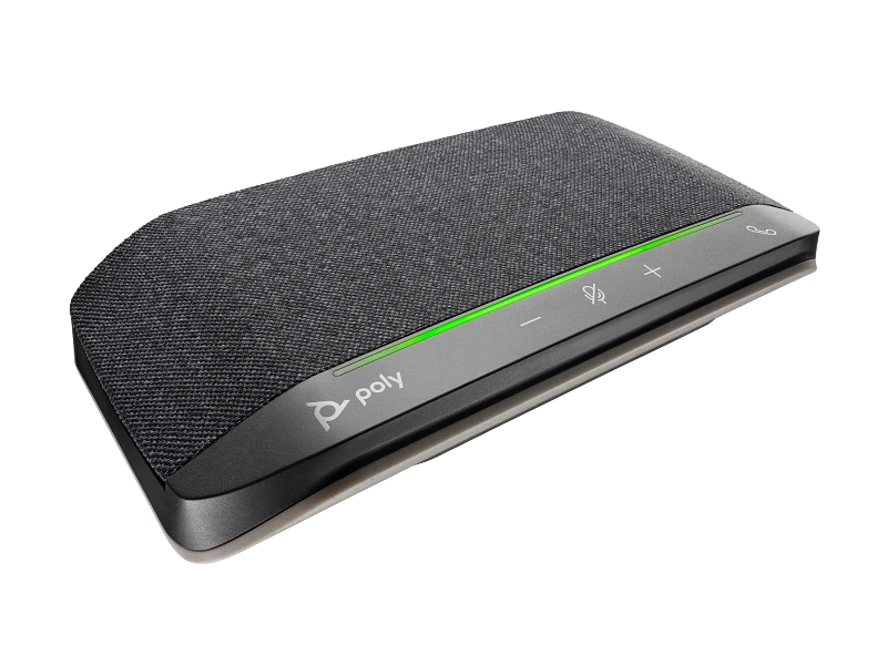 HP Poly Sync 10 Speakerphone - USB-A / USB-C / Silver