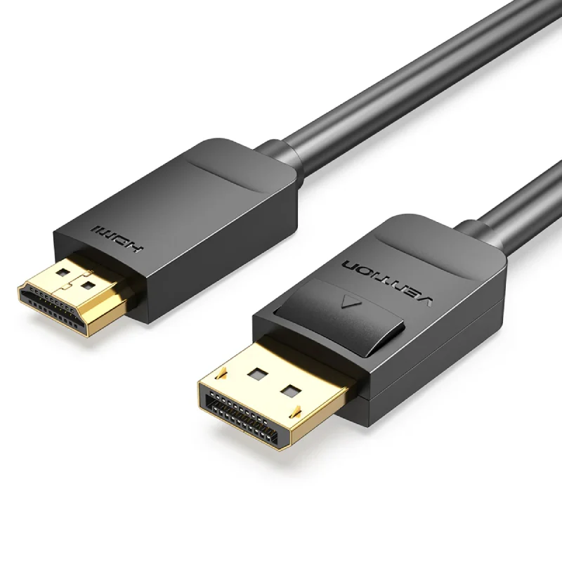 Vention DisplayPort to HDMI Cable - 1080P / 2 Meter / Black