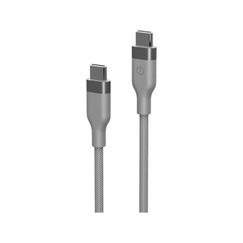 Energea Helix USB-C to USB-C Magnetic Cable 480Mbps 100W 1.5M - Natural