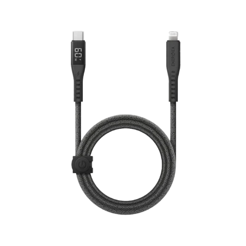 Energea Flow 480mbps USB-C to Lightning Display Cable 1.5M - Black