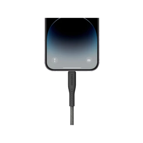 Energea Flow 480mbps USB-C to Lightning Display Cable 1.5M - Black