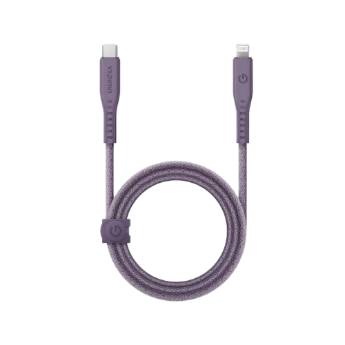 Energea Flow 480Mbps USB-C to Lightning Cable 1.5M - Purple