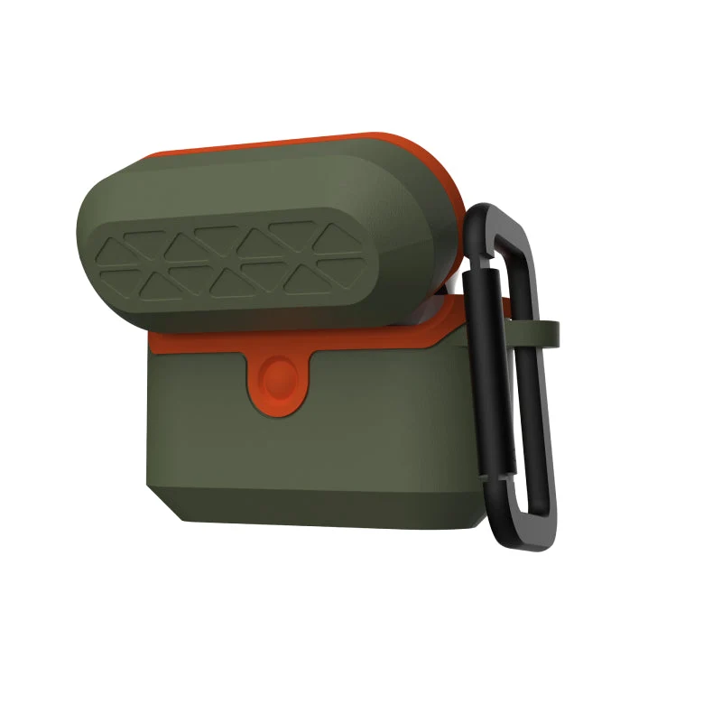 UAG Apple Airpods Pro Hard Case V2- Olive/Orange - (Warehouse Packed)