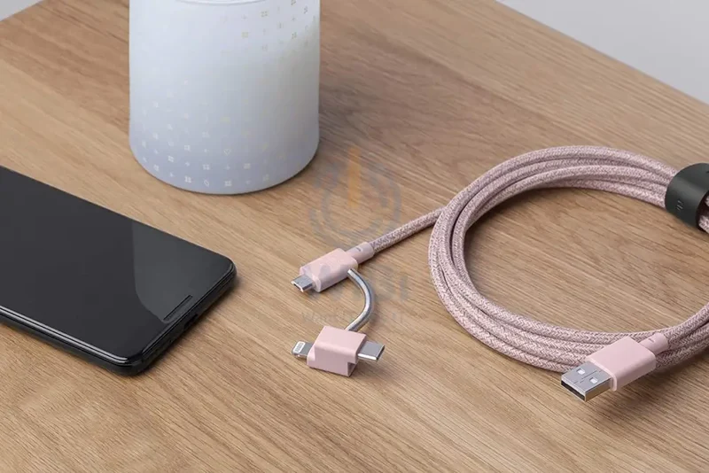 Native Union Belt Cable Universal 2M - Rose - (Warehouse Packed)