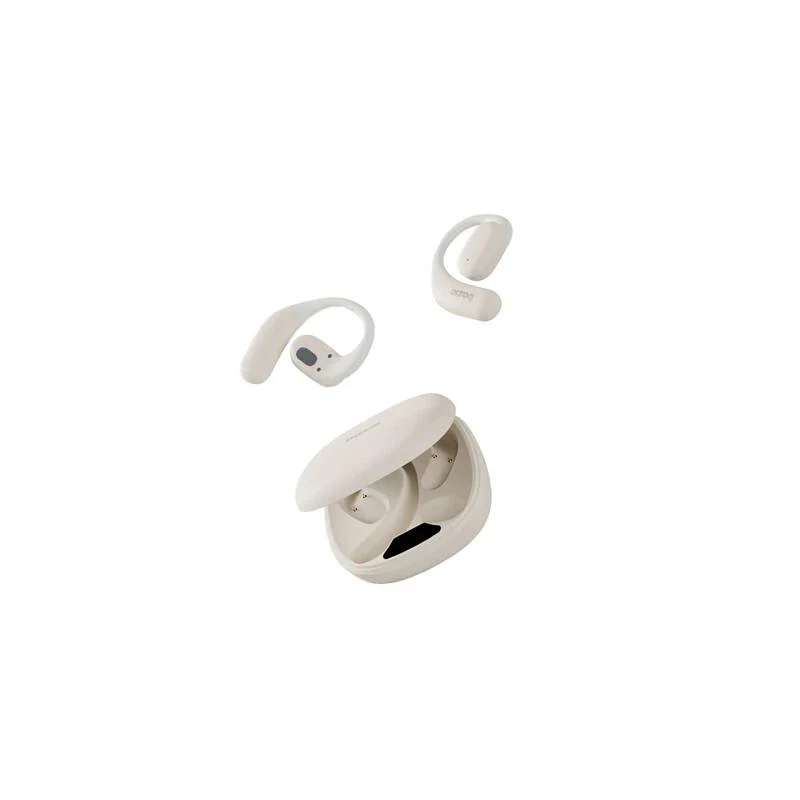 Bazic GoSound Jolt OWS Earbud - Bluetooth / USB-C / Beige