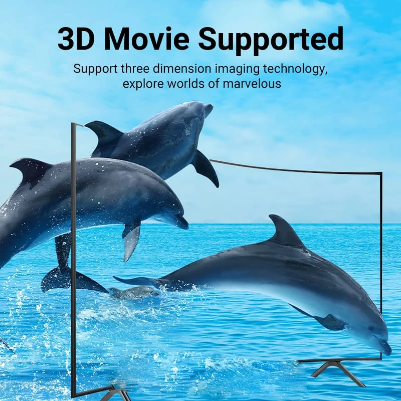 كابل فينشن إتش دي إم آي بدقة 4K / بطول 10 متر / أسود