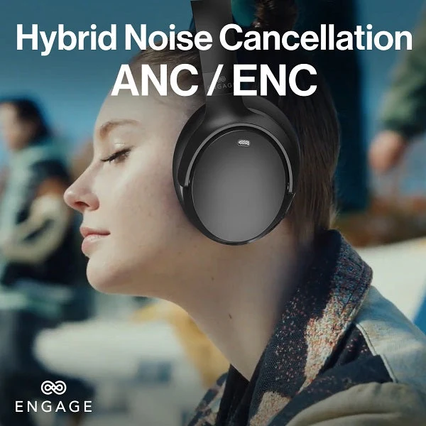 Engage Over-Ear Wireless Hybrid Anc Headphones(8954526522424)