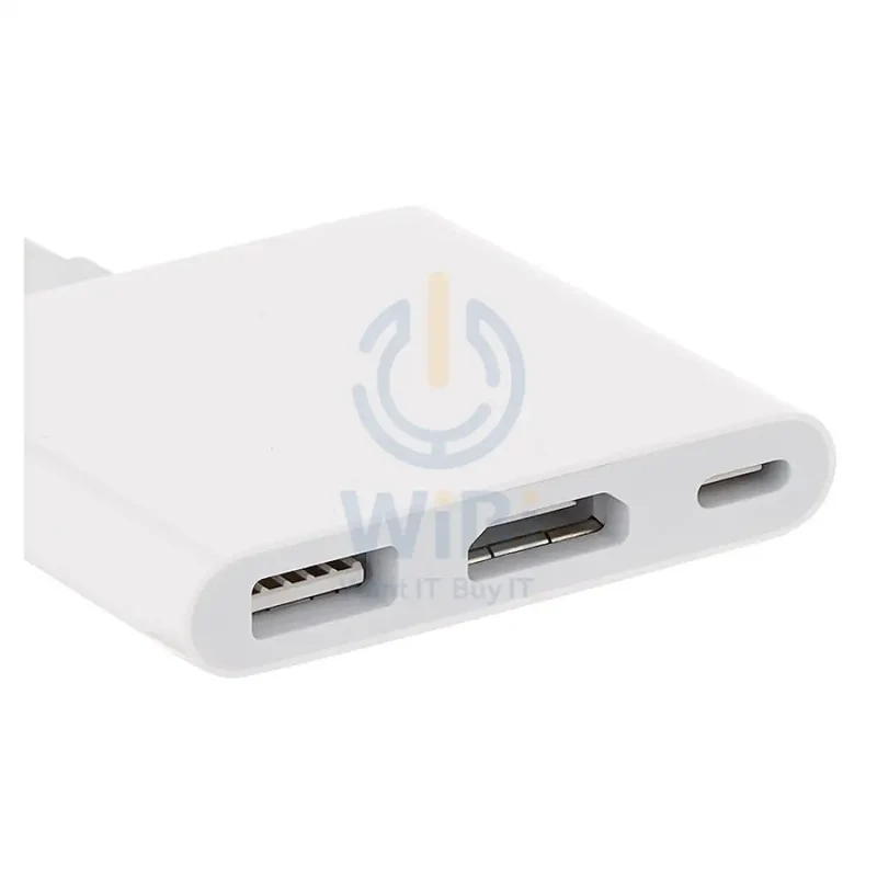 محول أبل متعدد المنافذ USB-C إلى Digital AV - أبيض