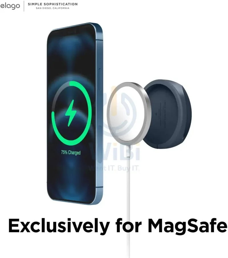 Elago Grip Stand for Magsafe - Jean Indigo - (Warehouse Packed)